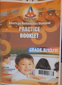 Image of American Mathematics Olympiad Practice Booklet Grade 9/10/11