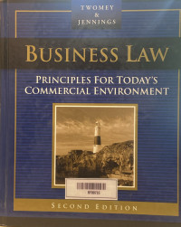 Image of Business Law: Principles for Today's Commercial Environment
