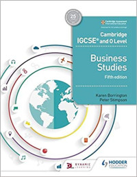 Image of Business Studies Fifth Edition Cambridge IGCSE and O Level