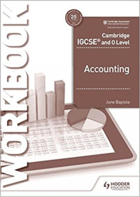 Image of Cambridge IGCSE and O Level Accounting Workbook
