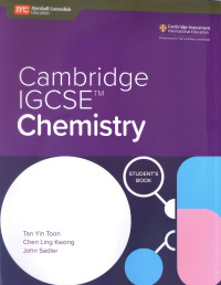 Image of Cambridge IGCSE Chemistry Student's Book