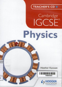 Image of Cambridge IGCSE Physics Teacher's CD (ORG)
