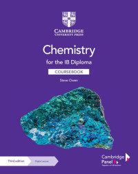 Image of Chemistry for IB Diploma Coursebook