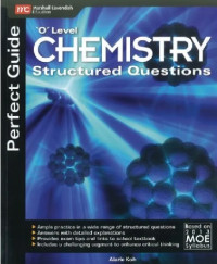 Image of Chemistry 'O' Level Structured Questions Perfect Guide