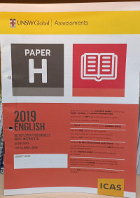 Image of ICAS Paper H English 2019