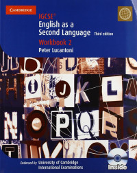 Image of IGCSE English as second language workbook 2 third edition + CD
