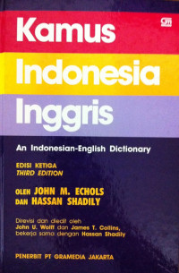 Image of Kamus Indonesia Inggris = An Indonesia- English Dictionary