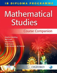 Image of Mathematical Studies : Course Companion (copy)