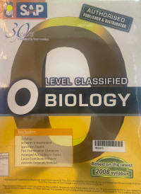 Image of O Level Classified Biology