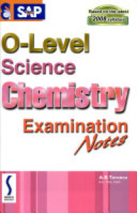 Image of O-Level Science Chemistry Examination Notes