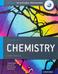 Image of Oxford IB Diploma Program Chemistry: Course Companion