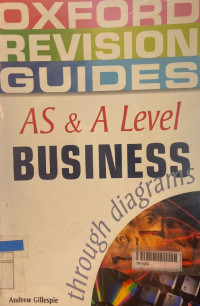 Image of Oxford revision guide: AS & A level Business Through Diagrams