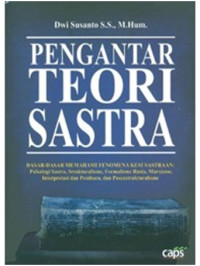 Image of Pengantar Teori Sastra