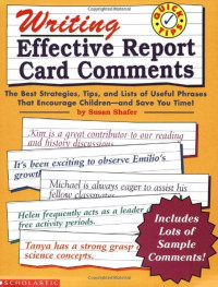 Image of Writing Effective Report Card Comments